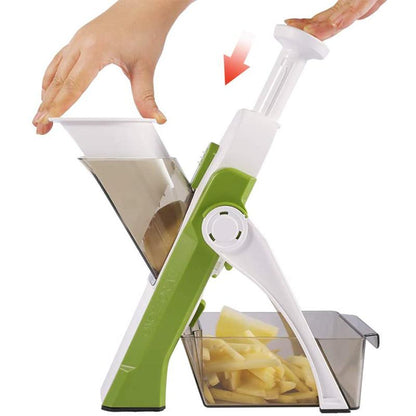 🔥Hot Sale 40% OFF⏳2024 Cortafiambres de mandolina seguro para cocina（Compra 2 Envío gratuito）