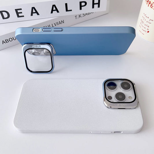 SOPORTE INVISIBLE Y PROTECTOR DE LENTE FUNDA DELGADA PARA IPHONE