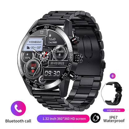 2023 Nuevo Reloj Inteligente Reloj Personalizado Cara Deportes Impermeable BLUETOOTH Llamada SMARTWATCH ECG+PPG