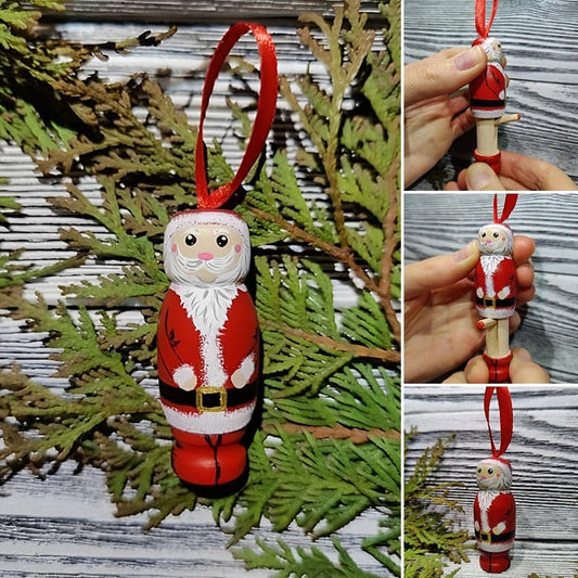 🎁💝2023 REGALO DE NAVIDAD - Divertido Santa Claus Couple🎅🎅