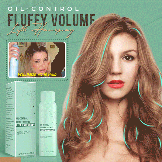 Laca para el Cabello con Control de Aceite Fluffy Volume Lift