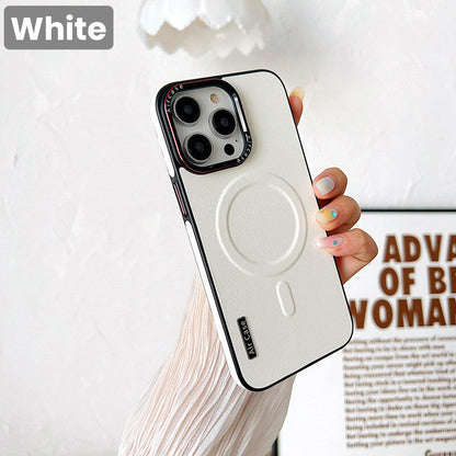 Leather Magnetic Phone Case for iPhone Series